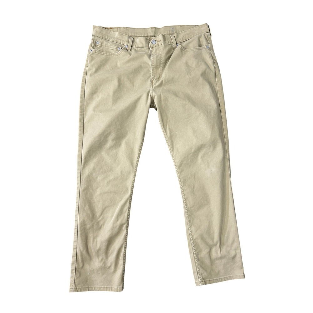 Levis 511 Slim Fit All Seasons Tech Khaki Pants Mens 38x30‎ Tan 04511-3376